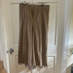 Zara women wool Tan Pants